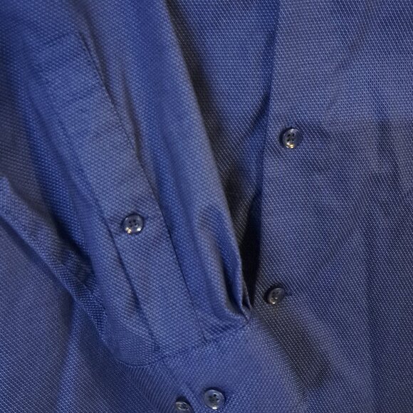 Michael Kors Men's Dark Blue Button Down Shirt - Picture 4 of 6